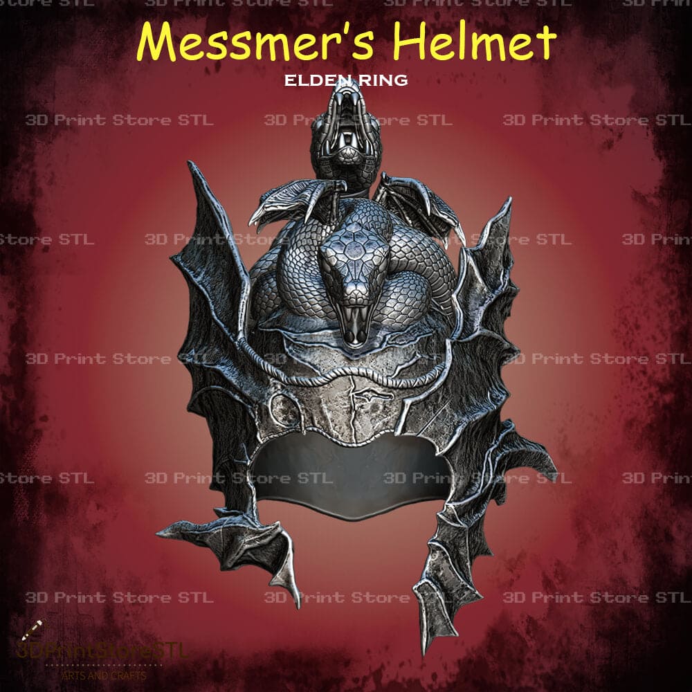 Messmer Helmet Cosplay Elden Ring 3D Print Model STL File 3DPrintStoreSTL