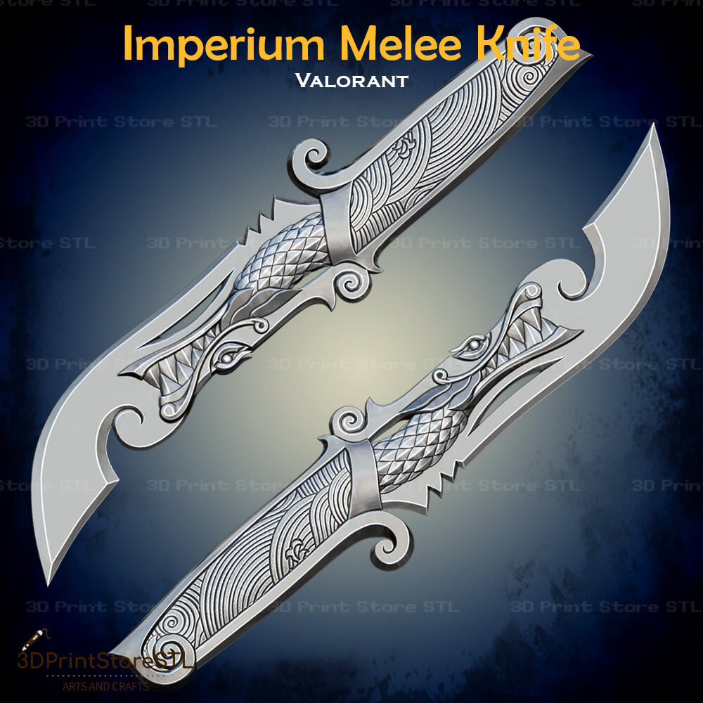 Imperium Melee Cosplay 3D Print Model STL File 3DPrintStoreSTL