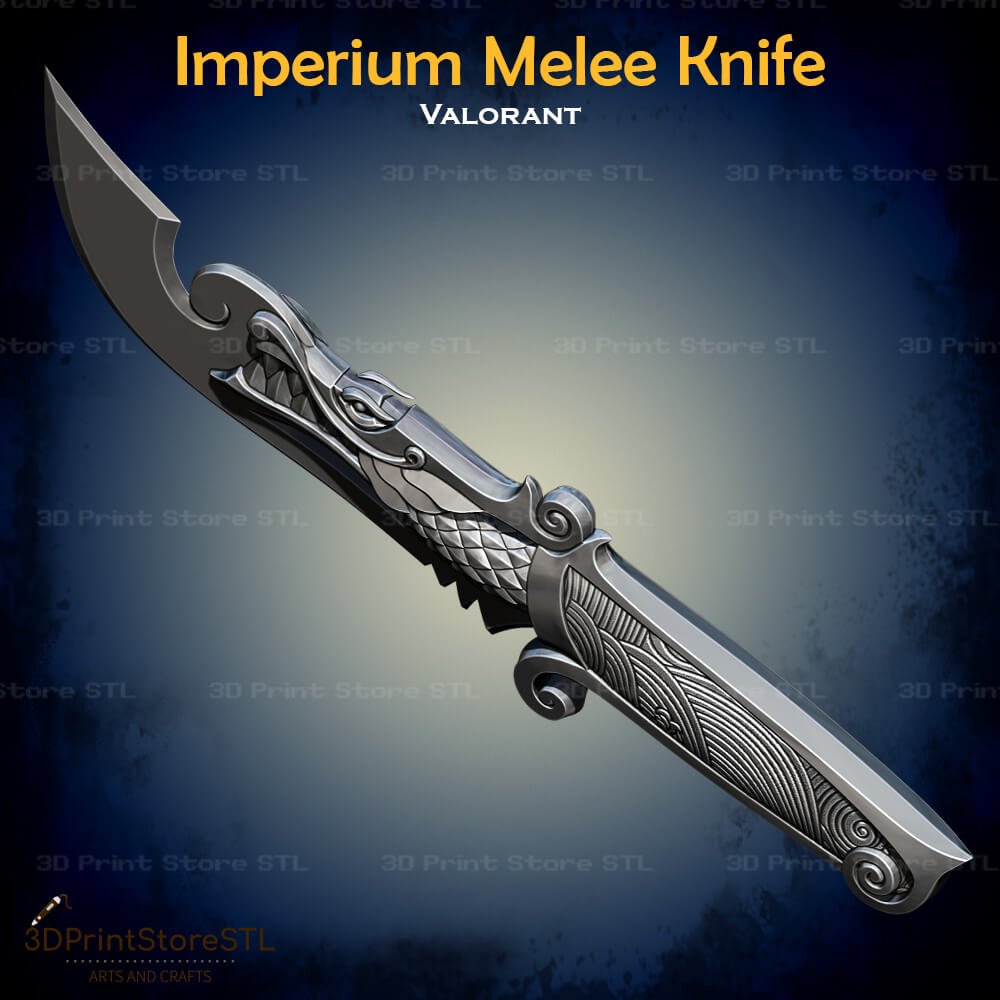 Imperium Melee Cosplay 3D Print Model STL File 3DPrintStoreSTL