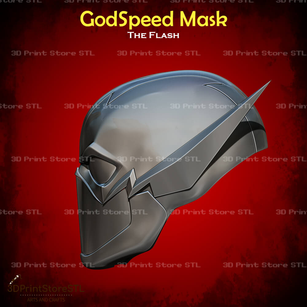 GodSpeed Cosplay Aquaman Movie 3D Print Model STL File 3DPrintStoreSTL