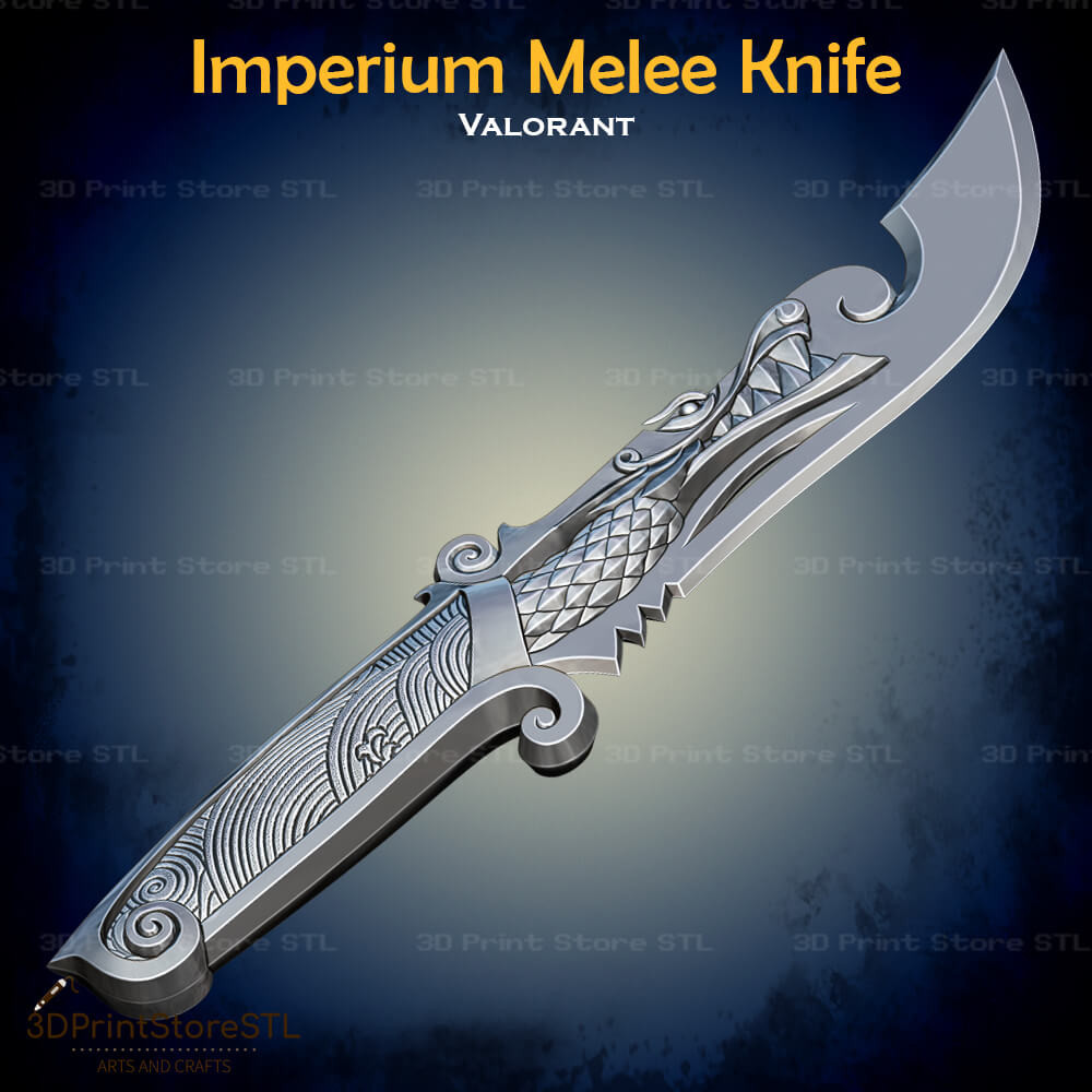 Imperium Melee Cosplay 3D Print Model STL File 3DPrintStoreSTL