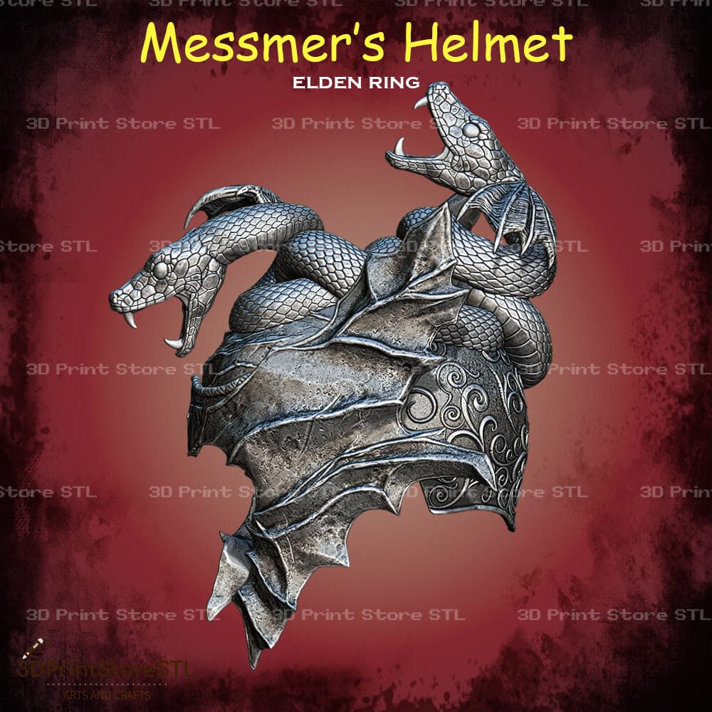 Messmer Helmet Cosplay Elden Ring 3D Print Model STL File 3DPrintStoreSTL