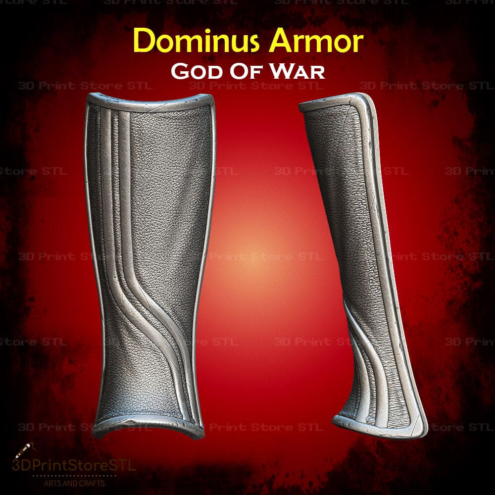 Dominus Armor Cosplay God Of War 3D Print Model STL File 3DPrintStoreSTL