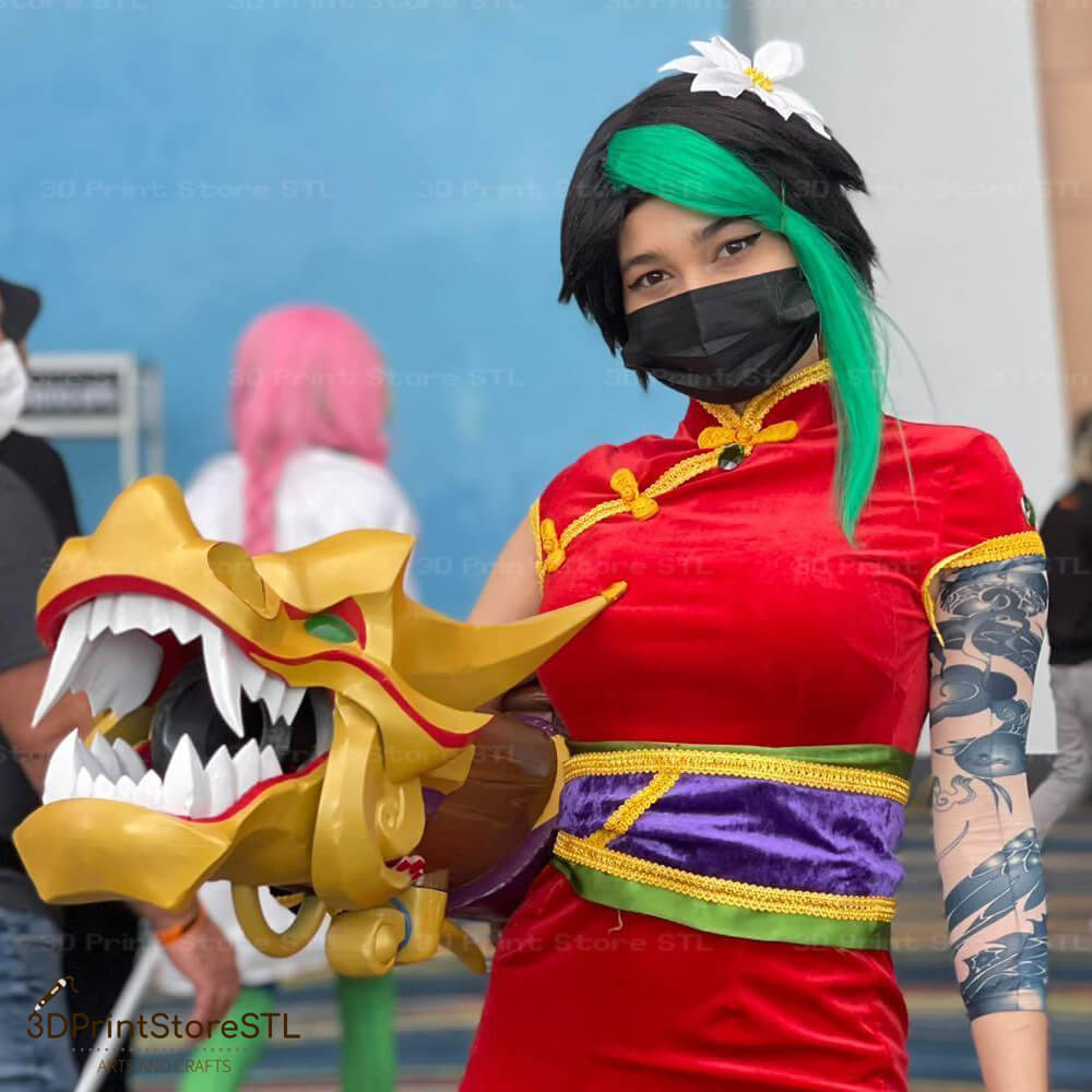Jinx Firecracker Cosplay League of Legends 3D Print Model STL File 3DPrintStoreSTL