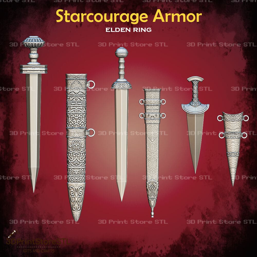 Starscourge Radahn Armor Cosplay Elden Ring 3D Print Model STL File 3DPrintStoreSTL