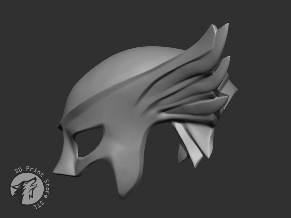 Hawkgirl Helmet - DC Comics + Taxes - 3DPrintStoreSTL