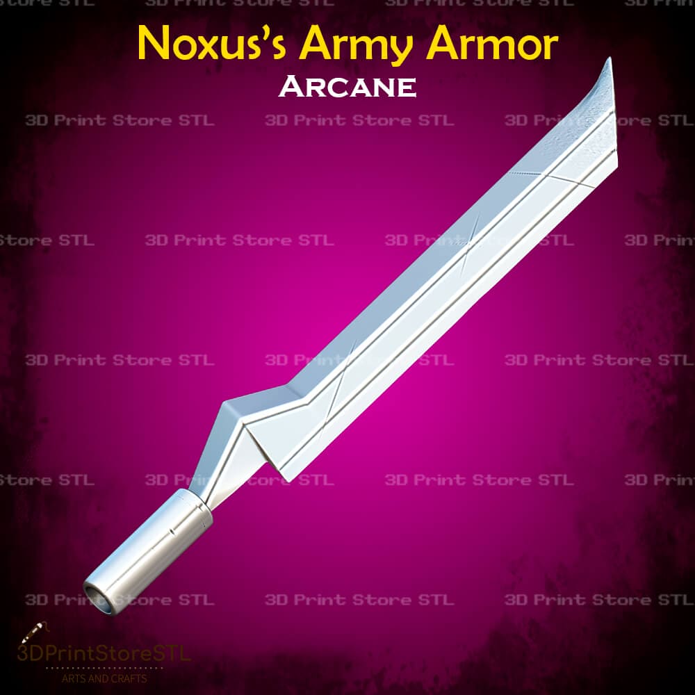 Noxus Army Armor Cosplay Arcane 3D Print Model STL File 3DPrintStoreSTL