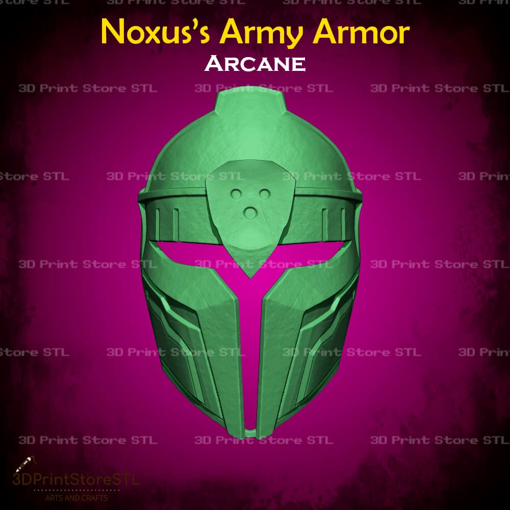 Noxus Army Armor Cosplay Arcane 3D Print Model STL File 3DPrintStoreSTL