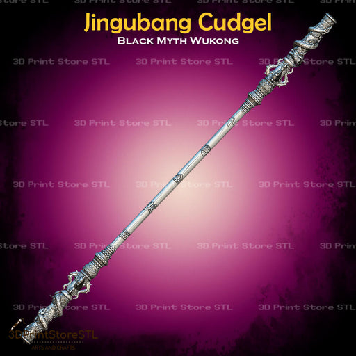 Jingubang Cudgel Cosplay Black Myth Wukong 3D Print Model STL File 3DPrintStoreSTL