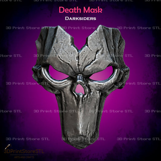 Death Mask Cosplay Darksiders 3D Print Model STL File 3DPrintStoreSTL