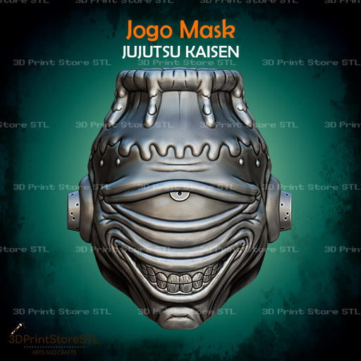 Jogo Mask Cosplay Jujutsu Kaisen 3D Print Model STL File 3DPrintStoreSTL
