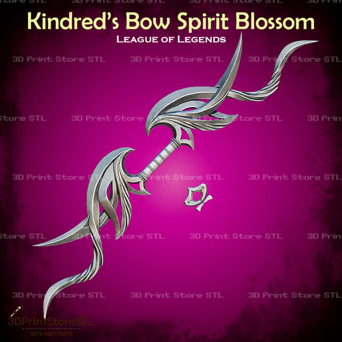 Kindred Bow Spirit Blossom Cosplay League of Legends 3D Print Model STL File 3DPrintStoreSTL