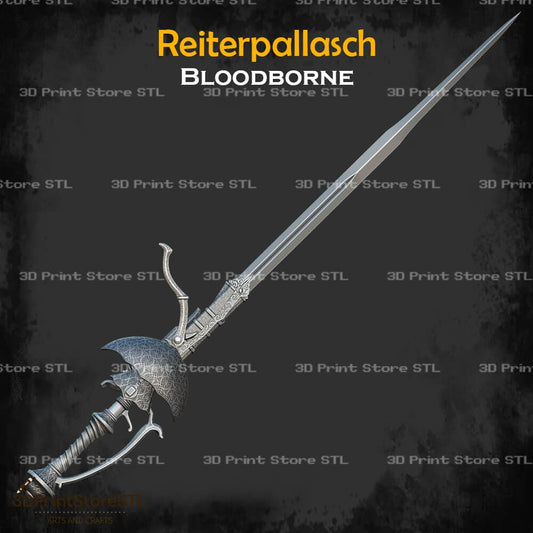 Reiterpallasch Cosplay Bloodborne 3D Print Model STL File 3DPrintStoreSTL
