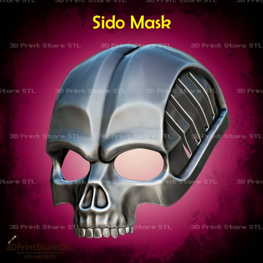 Sido Mask Cosplay 3D Print Model STL File 3DPrintStoreSTL
