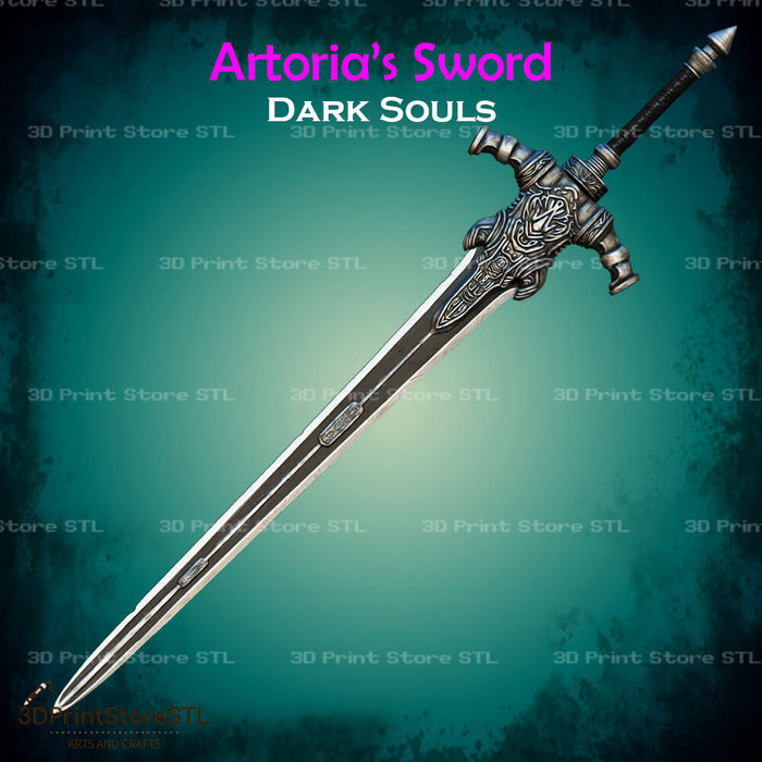 Artorias Sword Cosplay Dark Souls 3D Print Model STL File 3DPrintStoreSTL