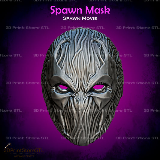 Spawn Mask Cosplay Spawn Movie 3D Print Model STL File 3DPrintStoreSTL