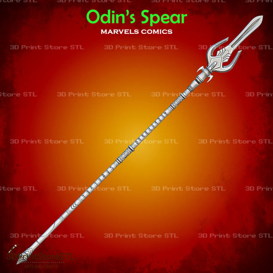 Odins Spear Cosplay Marvel Comics 3D Print Model STL File 3DPrintStoreSTL