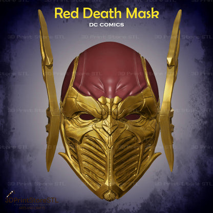 Red Death Cosplay DC Comics 3D Print Model STL File 3DPrintStoreSTL