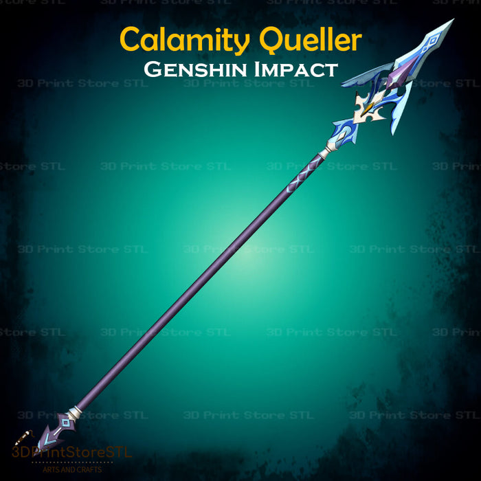 Calamity Queller Cosplay Genshin Impact 3D Print Model STL File 3DPrintStoreSTL