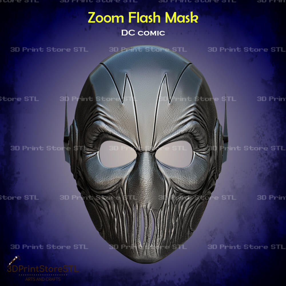 Zoom Inspired Mask Cosplay Aquaman Movie 3D Print Model STL File 3DPrintStoreSTL