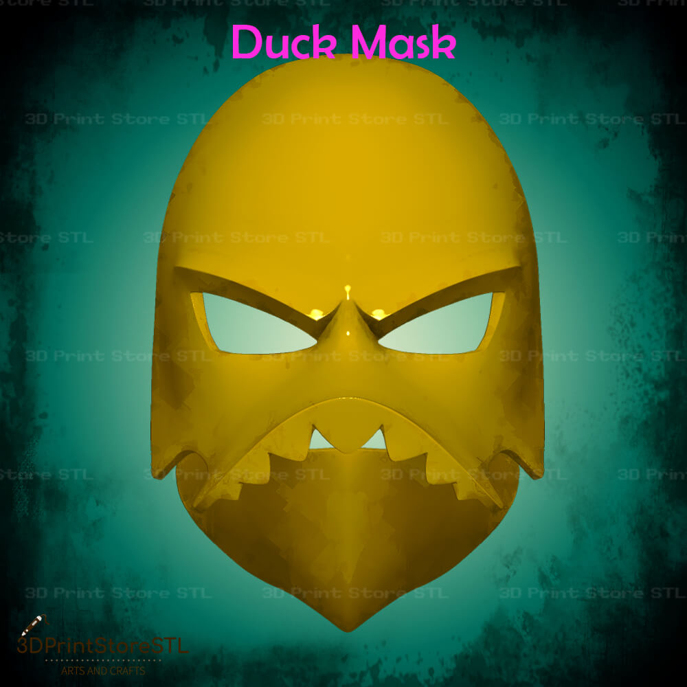 Duck Mask Cosplay 3D Print Model STL File 3DPrintStoreSTL