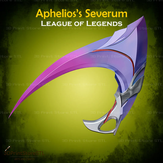 Aphelios Severum Cosplay League Of Legends 3D Print Model STL File 3DPrintStoreSTL