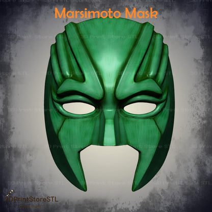 Marsimoto Mask Cosplay 3D Print Model STL File 3DPrintStoreSTL