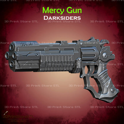 Mercy Gun Cosplay Darksiders 3D Print Model STL File 3DPrintStoreSTL