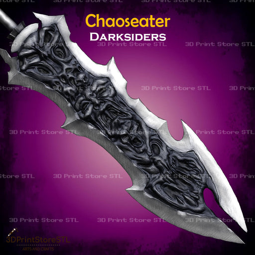 Chaoseater Sword Cosplay Darksiders 3D Print Model STL File 3DPrintStoreSTL