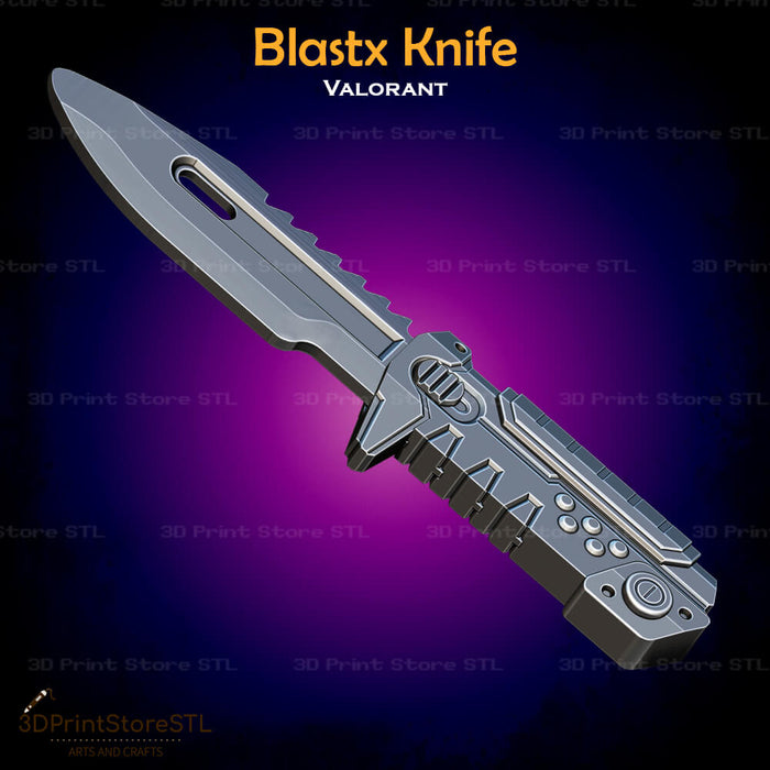 Blastx Knife Cosplay 3D Print Model STL File 3DPrintStoreSTL