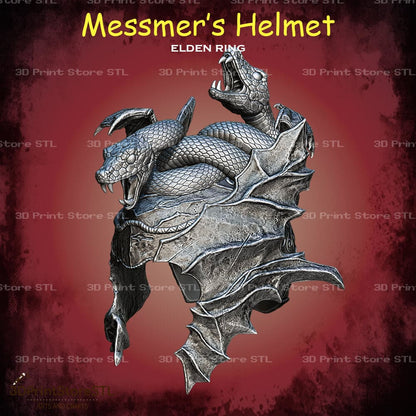 Messmer Helmet Cosplay Elden Ring 3D Print Model STL File 3DPrintStoreSTL