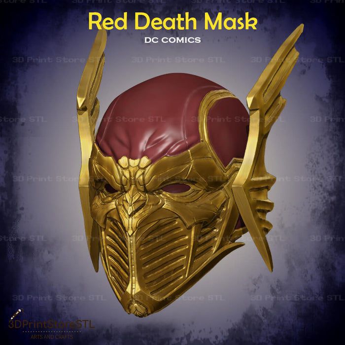 Red Death Cosplay DC Comics 3D Print Model STL File 3DPrintStoreSTL