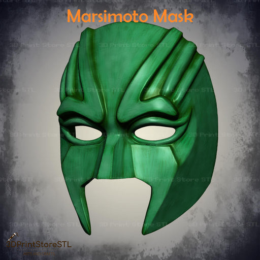 Marsimoto Mask Cosplay 3D Print Model STL File 3DPrintStoreSTL
