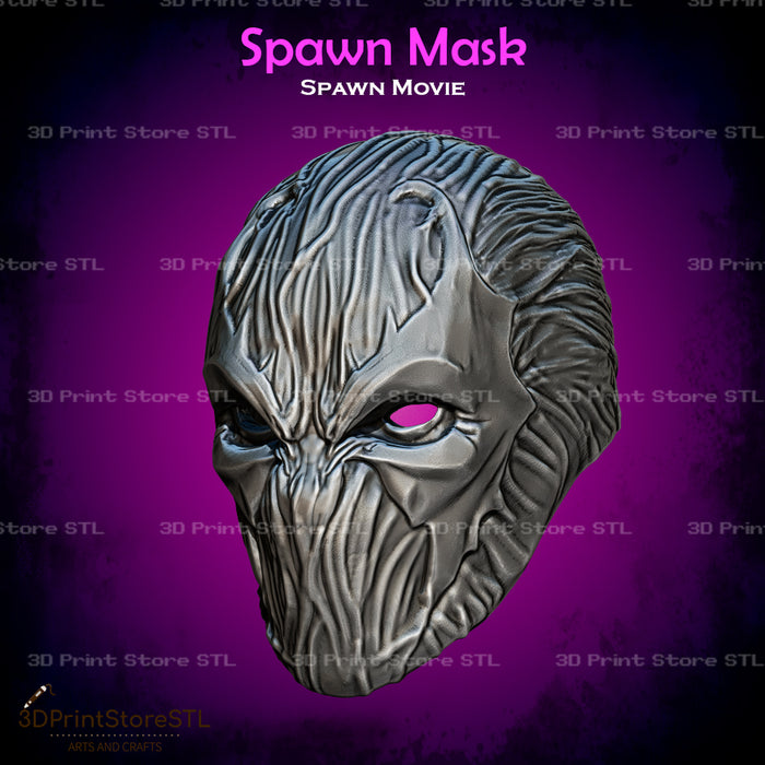 Spawn Mask Cosplay Spawn Movie 3D Print Model STL File 3DPrintStoreSTL
