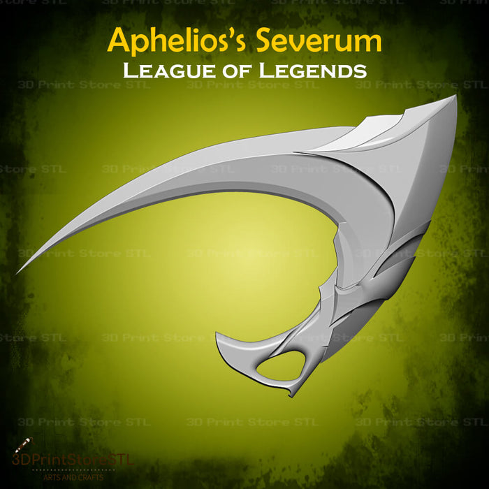 Aphelios Severum Cosplay League Of Legends 3D Print Model STL File 3DPrintStoreSTL