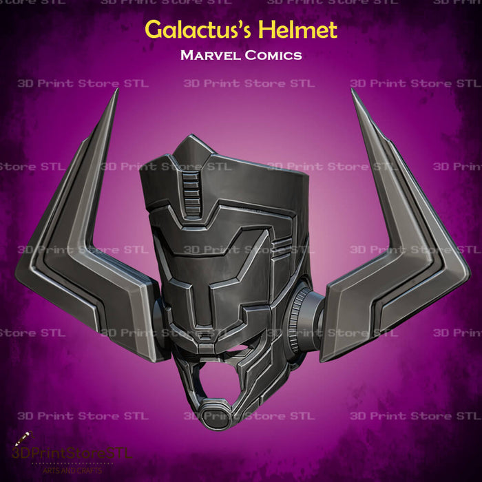 Galactus Helmet Cosplay Marvel Comics 3D Print Model STL File 3DPrintStoreSTL