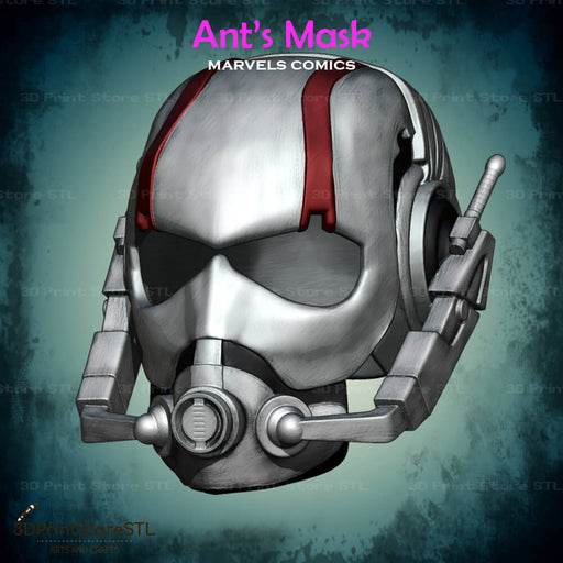 Ant Helmet Cosplay Marvel Comics 3D Print Model STL File 3DPrintStoreSTL