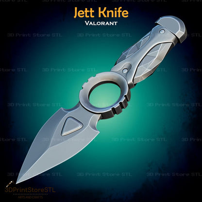 Jett Knife Cosplay 3D Print Model STL File 3DPrintStoreSTL