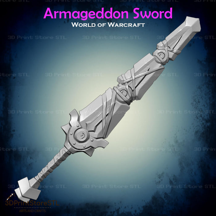 Armageddon Cosplay World Of Warcraft 3D Print Model STL File 3DPrintStoreSTL