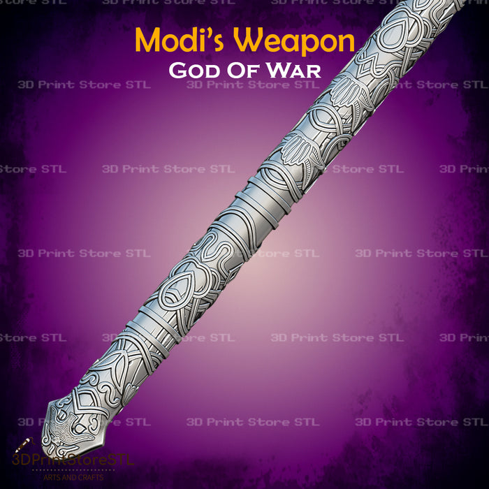 Modi Weapon Cosplay God of War 3D Print Model STL File 3DPrintStoreSTL