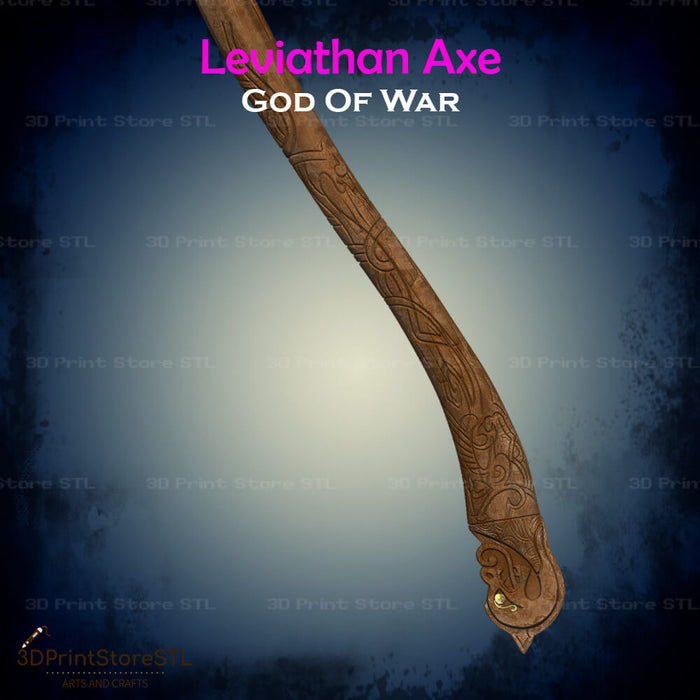 Leviathan Axe Cosplay God of War 3D Print Model STL File 3DPrintStoreSTL