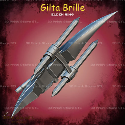 Gilta Brille Cosplay Shangri-La Frontier3D Print Model STL File 3DPrintStoreSTL