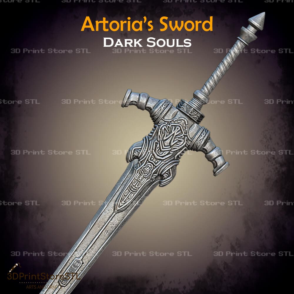 Artorias Sword Cosplay Dark Souls 3D Print Model STL File 3DPrintStoreSTL
