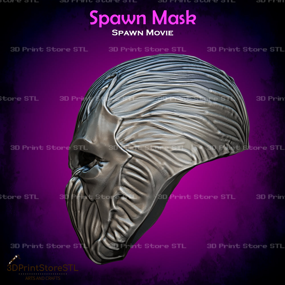 Spawn Mask Cosplay Spawn Movie 3D Print Model STL File 3DPrintStoreSTL