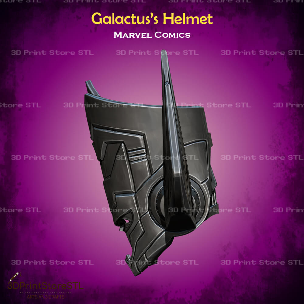 Galactus Helmet Cosplay Marvel Comics 3D Print Model STL File 3DPrintStoreSTL