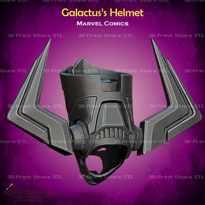 Galactus Helmet Cosplay Marvel Comics 3D Print Model STL File 3DPrintStoreSTL