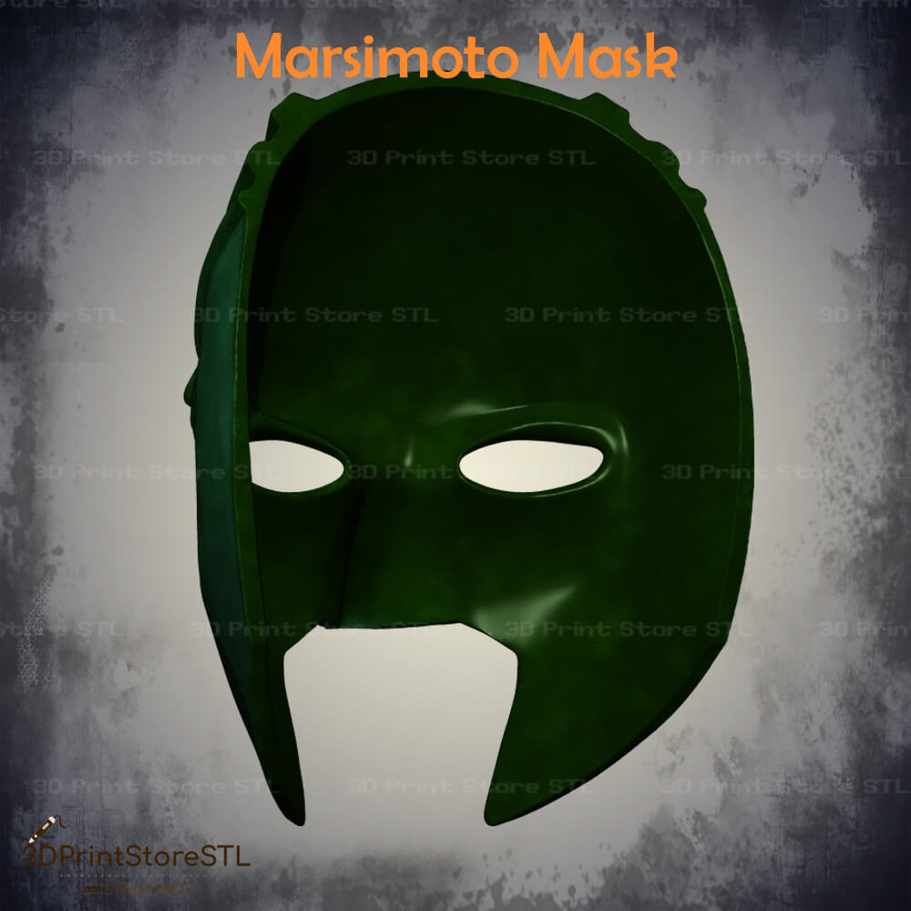 Marsimoto Mask Cosplay 3D Print Model STL File 3DPrintStoreSTL