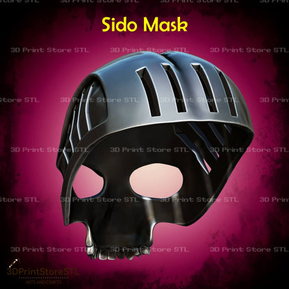 Sido Mask Cosplay 3D Print Model STL File 3DPrintStoreSTL