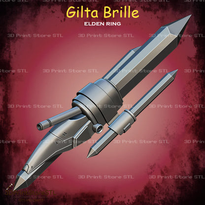 Gilta Brille Cosplay Shangri-La Frontier3D Print Model STL File 3DPrintStoreSTL