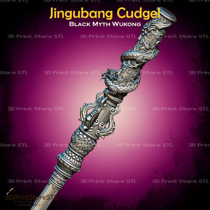 Jingubang Cudgel Cosplay Black Myth Wukong 3D Print Model STL File 3DPrintStoreSTL